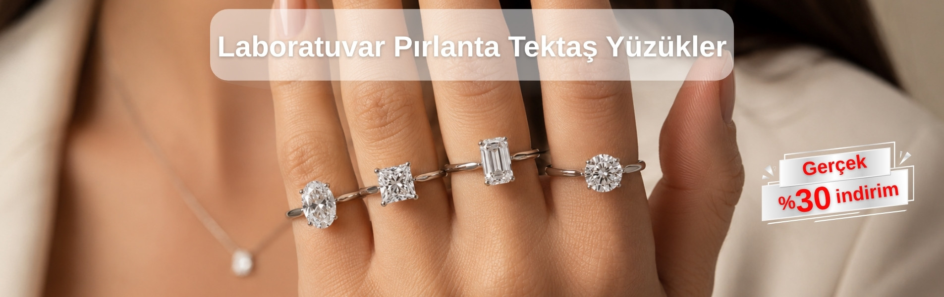 laboratuvar pırlanta tektaş yüzükler vis diamond