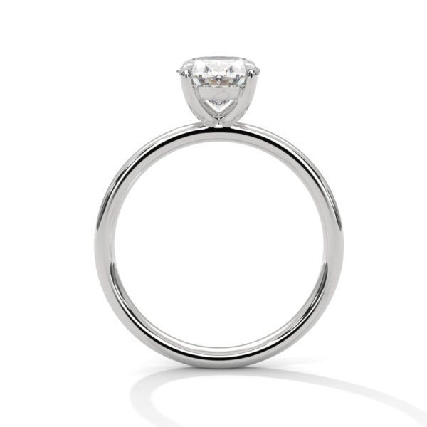 1.70 Karat Oval Kesim Laboratuvar Pırlanta Yüzük